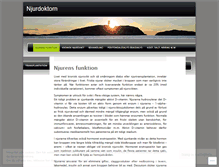 Tablet Screenshot of njurdoktorn.com